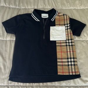 Toddler Boy Burberry Polo
